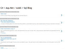 Tablet Screenshot of dotnetsavvyblog.blogspot.com