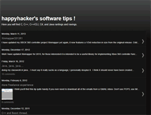 Tablet Screenshot of happysoftware.blogspot.com