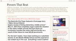 Desktop Screenshot of powersthatbeat.blogspot.com