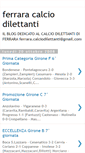 Mobile Screenshot of ferraracalciodilettanti.blogspot.com