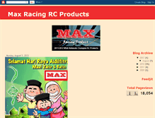 Tablet Screenshot of max-racing.blogspot.com