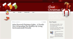 Desktop Screenshot of greatchristmasgiftideasforall.blogspot.com