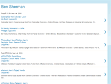 Tablet Screenshot of benshermangood.blogspot.com