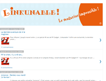 Tablet Screenshot of linkunable.blogspot.com