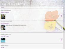 Tablet Screenshot of graddhyllansperssons.blogspot.com