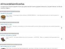 Tablet Screenshot of elrincondelasmilcositas.blogspot.com