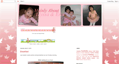 Desktop Screenshot of elyssachong.blogspot.com