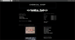 Desktop Screenshot of chemicalshop.blogspot.com