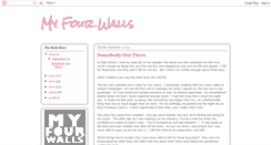 Desktop Screenshot of myfourwalls-blog.blogspot.com