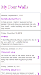 Mobile Screenshot of myfourwalls-blog.blogspot.com