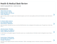 Tablet Screenshot of health-book-review.blogspot.com