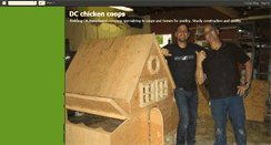 Desktop Screenshot of dcchickencoops.blogspot.com