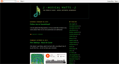 Desktop Screenshot of musicalwatts.blogspot.com