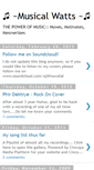 Mobile Screenshot of musicalwatts.blogspot.com