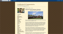 Desktop Screenshot of cookbookscommentaries.blogspot.com
