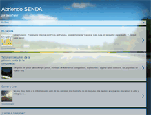 Tablet Screenshot of abriendosenda.blogspot.com