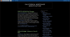 Desktop Screenshot of californiamortgagemodification.blogspot.com