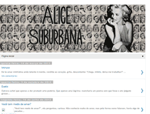 Tablet Screenshot of alicesuburbana.blogspot.com