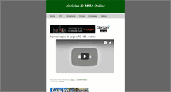 Desktop Screenshot of noticiasdemmaonline.blogspot.com