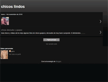 Tablet Screenshot of chicoslindosyguapos.blogspot.com
