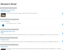 Tablet Screenshot of newtons-shred.blogspot.com