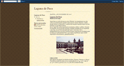 Desktop Screenshot of lagunadepacatourism.blogspot.com