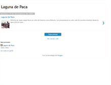 Tablet Screenshot of lagunadepacatourism.blogspot.com