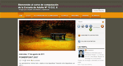 Desktop Screenshot of educaldultoesc13de6.blogspot.com