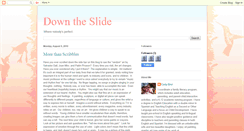 Desktop Screenshot of downtheslide.blogspot.com