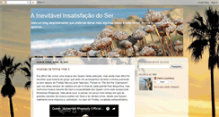 Desktop Screenshot of inevitavelinsatisfacao.blogspot.com
