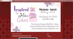 Desktop Screenshot of inspiredbyhimcakes.blogspot.com