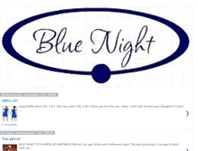 Tablet Screenshot of bluenightdesigns.blogspot.com