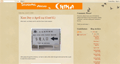 Desktop Screenshot of crittychina.blogspot.com