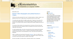 Desktop Screenshot of ekonometrics.blogspot.com