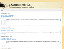 Tablet Screenshot of ekonometrics.blogspot.com