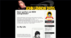 Desktop Screenshot of johnlennondvds.blogspot.com