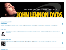 Tablet Screenshot of johnlennondvds.blogspot.com