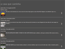 Tablet Screenshot of acasaquecaminha.blogspot.com