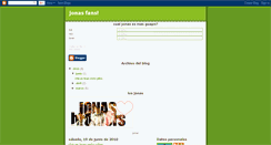 Desktop Screenshot of alicia-jonasbrothersfans.blogspot.com