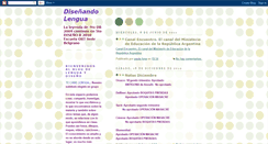 Desktop Screenshot of disenandolengua.blogspot.com