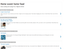 Tablet Screenshot of homesweethomefood.blogspot.com