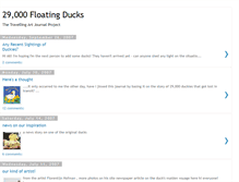 Tablet Screenshot of floatingducks.blogspot.com