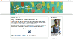 Desktop Screenshot of dilettantehomemade.blogspot.com