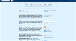 Desktop Screenshot of infomineucr.blogspot.com