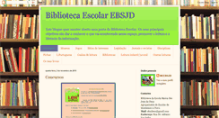 Desktop Screenshot of bibliotecaebsjd.blogspot.com