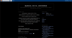 Desktop Screenshot of marceleneluniverso.blogspot.com