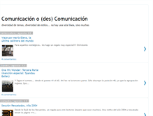 Tablet Screenshot of descomunicacion.blogspot.com