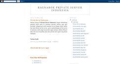 Desktop Screenshot of privateserverindonesia.blogspot.com
