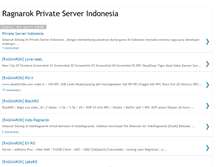 Tablet Screenshot of privateserverindonesia.blogspot.com