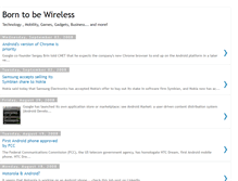 Tablet Screenshot of borntobewireless.blogspot.com